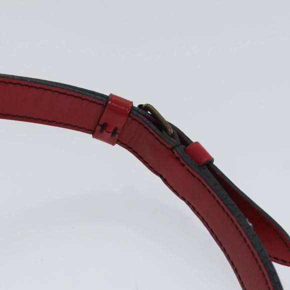 LOUIS VUITTON Epi Noe Shoulder Bag By color Black Red M44017 LV Auth th5276 - Picture 9 of 16